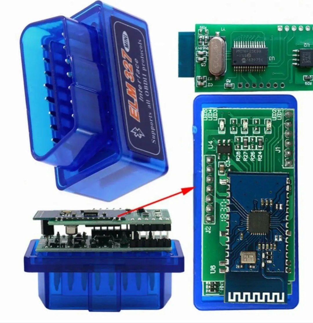 OBD-II Автомобільний сканер ELM327 OBD2 V1.5 Дві плати чіп pic18f25k80, Obd2 Автосканер елм327