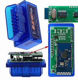 OBD-II Автомобільний сканер ELM327 OBD2 V1.5 Дві плати чіп pic18f25k80, Obd2 Автосканер елм327
