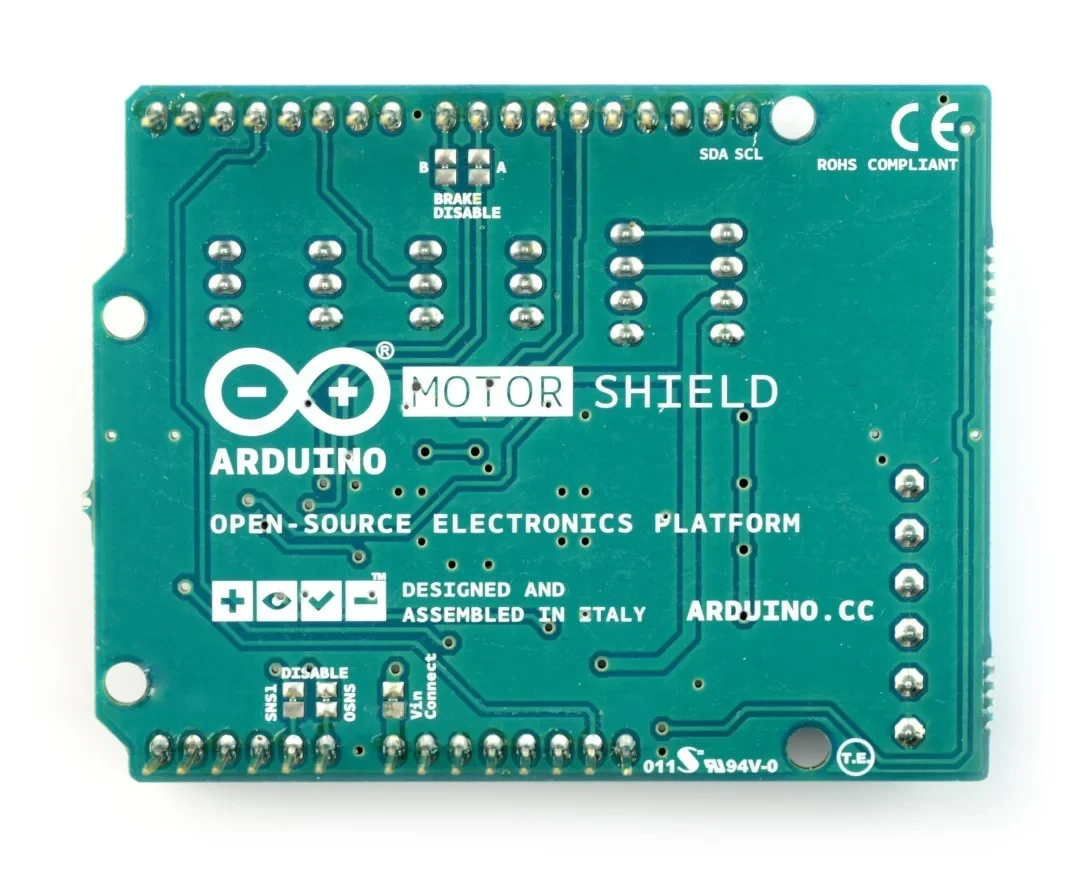 Arduino Motor Shield Rev3 Schematic Shield Rev3 Moteurs Shie image.