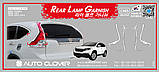 Хром накладки на стопи Honda CR-V 2012-2016 (Autoclover/Корея), фото 11