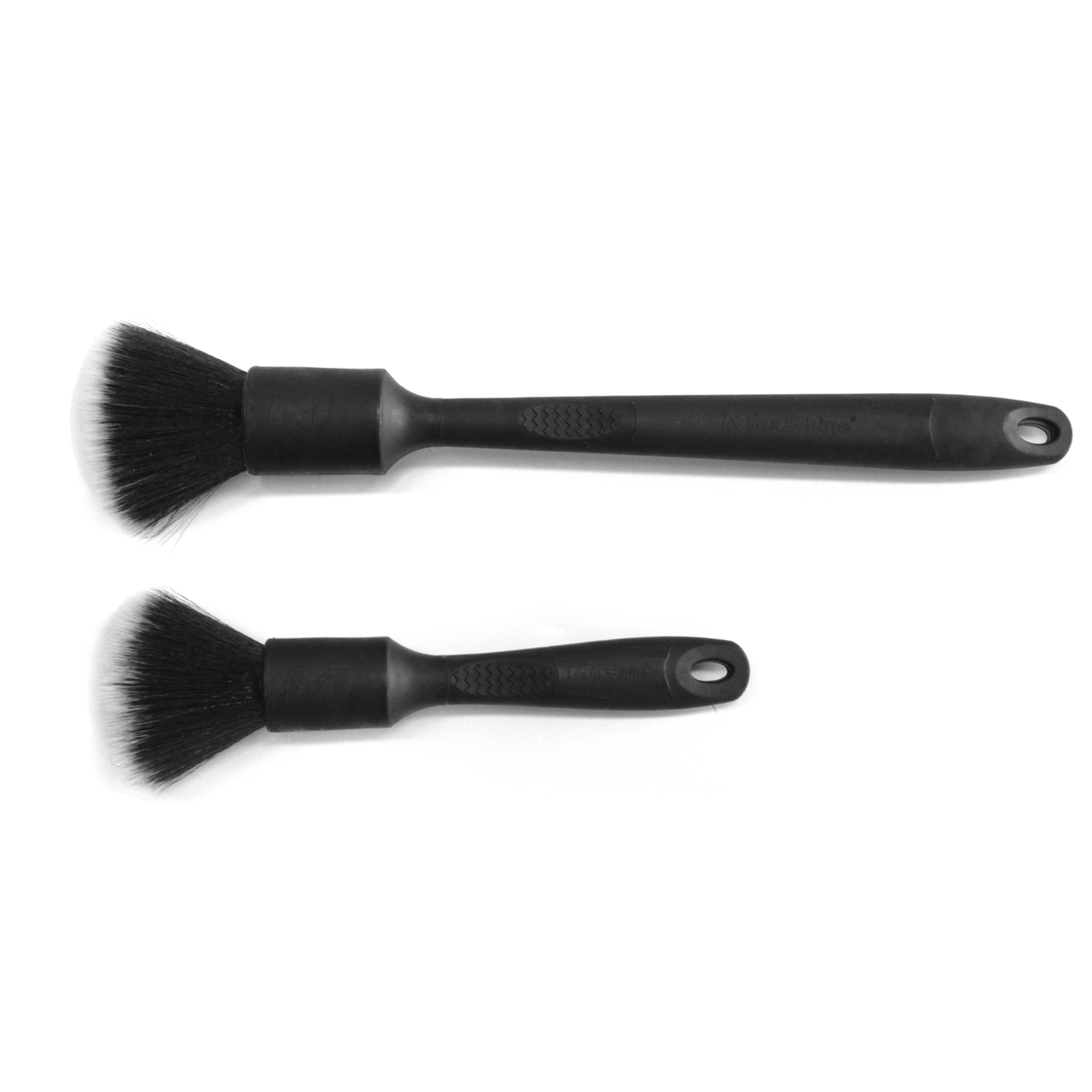 Набір щіток ультрам'яких 2 шт. для салону автомобіля MaxShine ESS Detailing Brush Combo Ultra Soft чорний