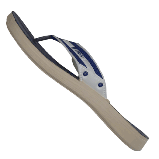 В'єтнамки чоловічі літні Inblu, пляжні гумові тапочки шльопки для моря, фліп-флопи сандалі для чоловіків, фото 8