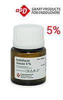 Йодоформний бинт 5% 5 м * 25 мм анестетична та антисептична дія PD Iodoform gauze