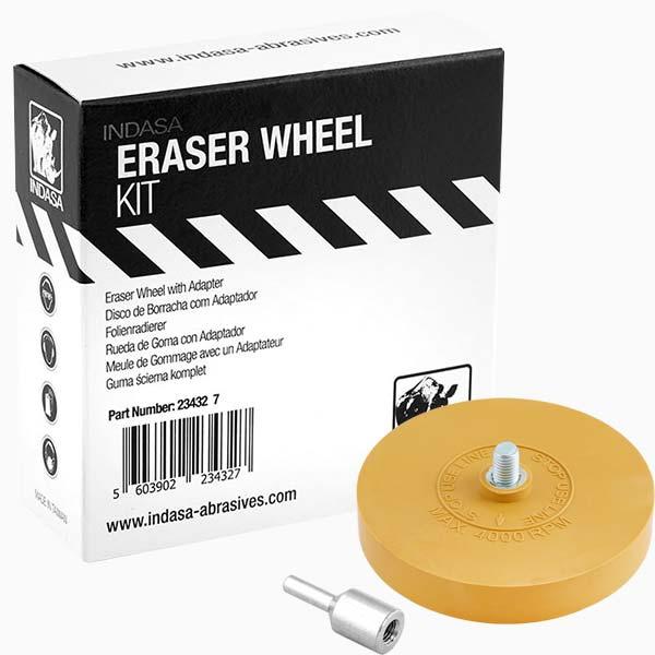 Диск для зняття клею та слідів від клейкої стрічки Indasa Eraser Wheels