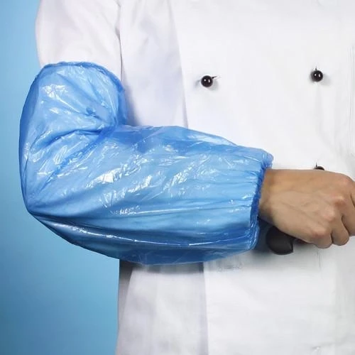 Поліетиленові нарукавники (голубі) Fortius Pro 40*20 см (100 шт уп)