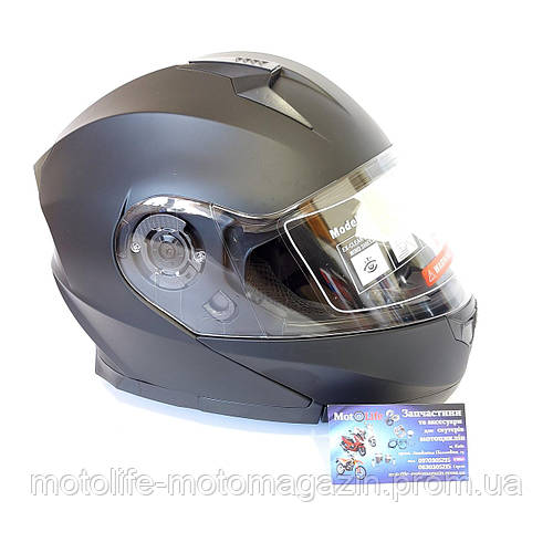 Купить Шлем трансформер модуляр BLD-162, ЧЕРНЫЙ матовый, цена 2800 ...