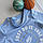 Блакитна футболка Nike для новонароджених, фото 2