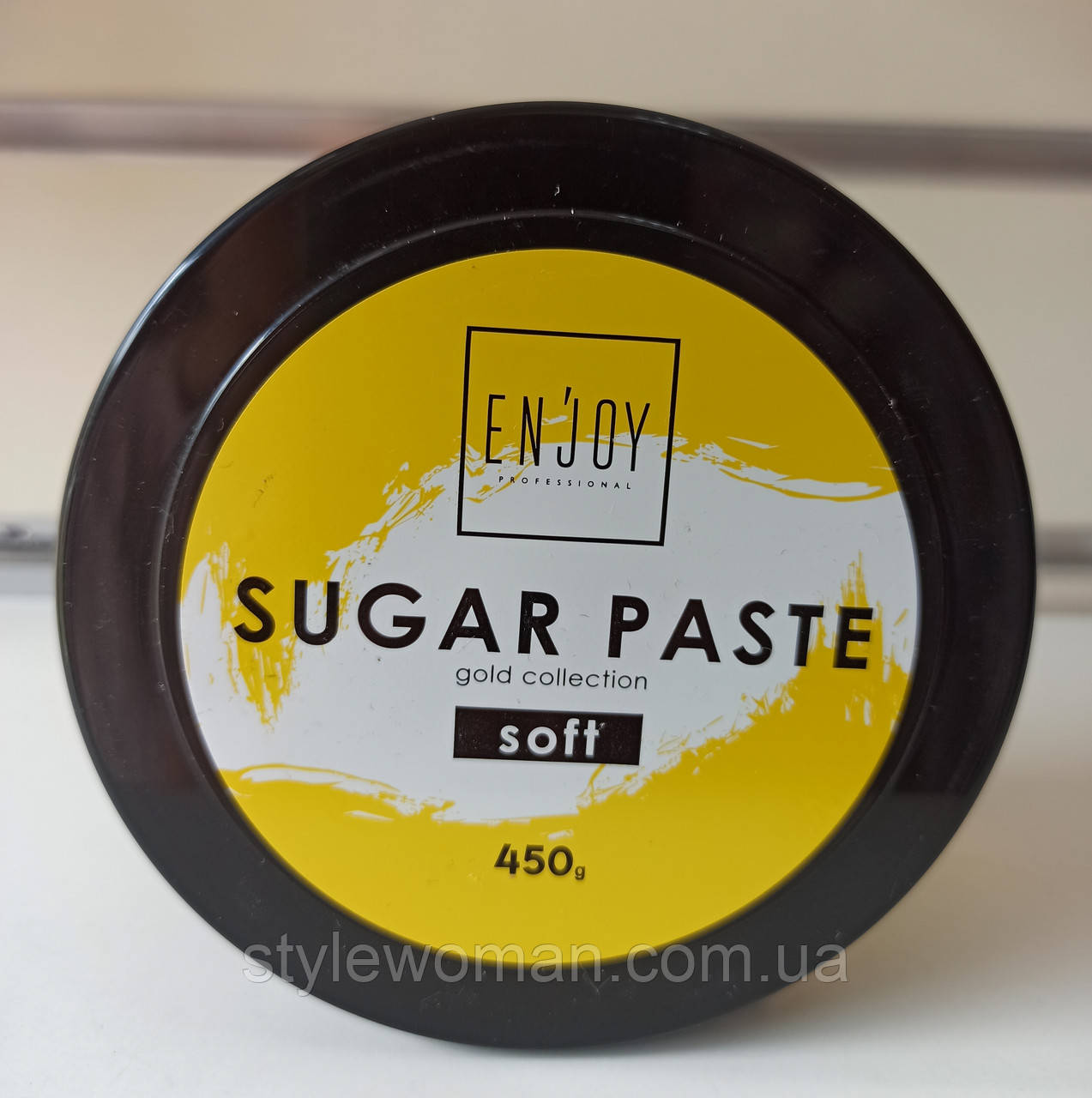 Сахарная паста enjoy для шугаринга депиляции мягкая 450г sugar paste gold soft for hair removal - фото 1 - id-p334006170