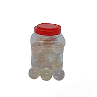 Стрибунець з блискітками великий 4 см