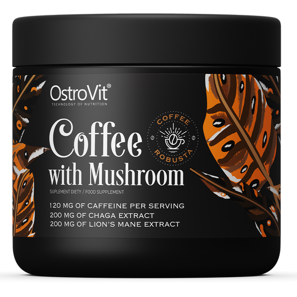 Кава Coffee with Mushrooms OstroVit 150 г Натуральний, фото 1