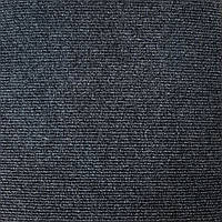 Самоклеючий плитковий ковролін 30х30 см, ковролінова плитка самоклейка темно-сіра