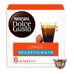 Кава в капсулах Dolce Gusto Lungo Decaffeinato (Порцій-16)