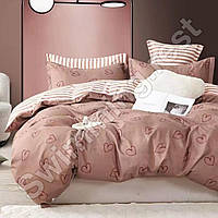 Постільна білизна фланель розмір двоспальний Сердечка