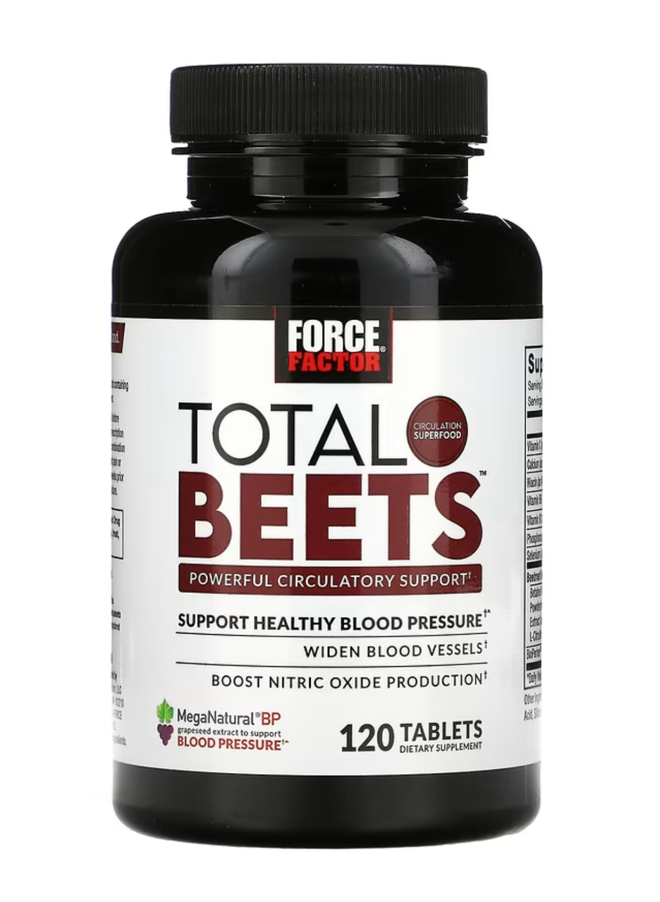 Force Factor Total Beets 120 tabs