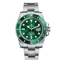 ROLEX SUBMARINER HULK 40MM (ETA 2834-2) SILVER GREEN. AAA