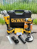 ХІТ ПРОДАЖ / 2в1 Dewalt болгарка 405 + гайковерт 922(під біти) 36v 5ah / ВСТИГНИ