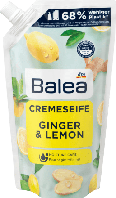 Жидкое крем-мыло, наполнитель (Имбирь и лимон) (500 мл) [Balea Cremeseife Ginger & Lemon, Nachfüllpack]