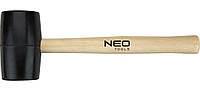 Neo Tools 25-063 Киянка гумова 63 мм, 680 г, рукоятка дерев'яна  Baumar - Знак Якості