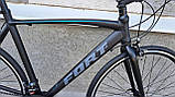 Шосейний велосипед Fort Tour Pro City чорний 2023р, фото 7