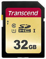 Transcend SDXC/SDHC 500S[Карта пам'яті SD 32GB C10 UHS-I R95/W60MB/s]  Baumar - Знак Якості