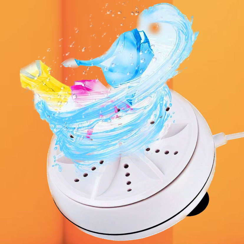Міні пральна машина Bubble Wash з міні-USB портативна ультразвукова, фото 1