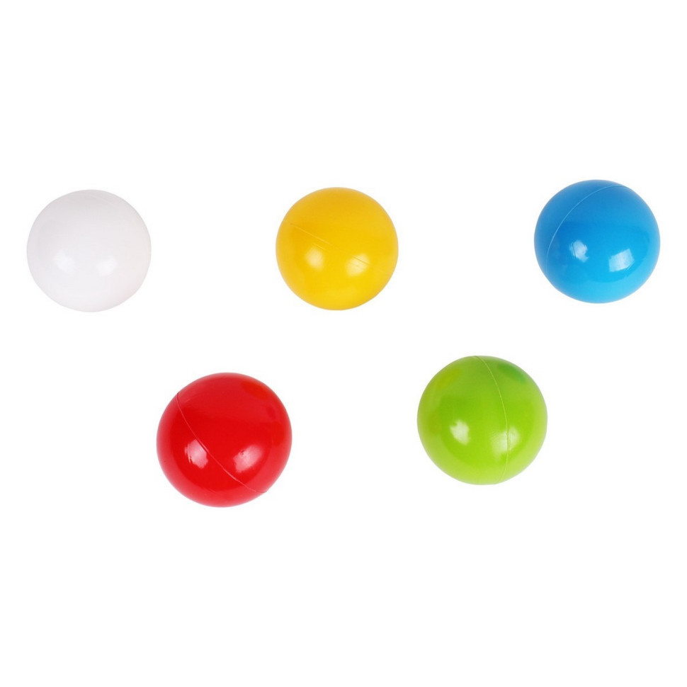 Набор шариков для сухих бассейнов ТехноК 4333TXK, 80 мм 60 шт в сетке - фото 1 - id-p1867577890