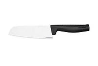 Fiskars Кухонный нож Santoku Hard Edge, 16.1 см Baumar - Знак Качества