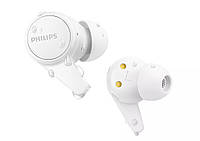 Philips Наушники TAT1207 True Wireless IPX4 White  Baumar - Знак Качества