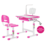 Дитяча парта зі стільчиком FunDesk Bellissima Pink, фото 7