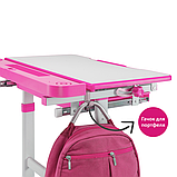 Дитяча парта зі стільчиком FunDesk Bellissima Pink, фото 8