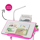 Дитяча парта зі стільчиком FunDesk Bellissima Pink, фото 6