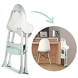 Дитяче крісло для годування 3в1 Світло-зелений  Milo Ricokids 700001 Польща, фото 4