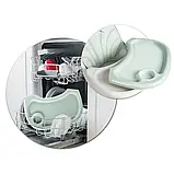 Дитяче крісло для годування 3в1 Світло-зелений  Milo Ricokids 700001 Польща, фото 8