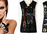 Органайзер для біжутерії Плаття Little Black Dress — підвісний органайзер для прикрас, фото 4