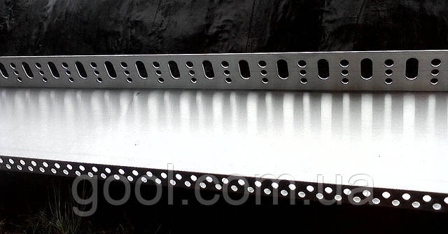 Стартовый профиль для базальтовой ваты 43 мм. длина 2,0 м.п. толщина алюминия 0,8 мм - фото 1 - id-p24083358