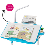 Дитяча парта зі стільчиком FunDesk Bellissima Blue, фото 6