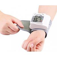 Тонометр для вимірювання тиску Automatic Wrist Whatch Blood Pressure КОД VW 789