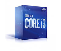 Процесор Intel Core i3 (LGA1200) i3-10100, Box, 4x3.6 GHz (Turbo Boost 4.3 GHz), L3 6Mb, UHD Graphics 630