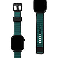 UAG Ремешок для Apple Watch 45/44/42 Torquay, Black-Turquoise Baumar - Знак Качества