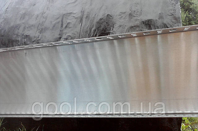 Алюминиевый цокольный (стартовый) фасадный профиль 53 мм длина 2,5 метра - фото 5 - id-p554356599