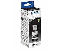 Чорнило Epson 110, Black Pigment, для M1100/M1120/M1140/M1170/M2140/M2170/M3140/M3170, 120 мл (C13T03P14A)