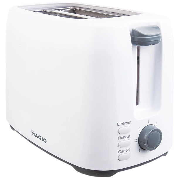 Тостер MAGIO MG-278 830 Вт, універсальний тостер, тостер кухонний для дому, тостерниця, сендвіч-тостери, фото 1