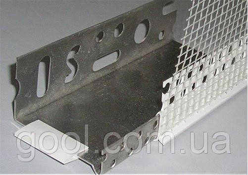 Алюминиевый цокольный (стартовый) фасадный профиль 53 мм длина 2,5 метра - фото 6 - id-p554356599