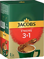 Кофейный напиток Jacobs 3в1 Strong 12.9 г х 24 шт.