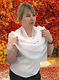 Жіночий шарф хустка шифоновий Ton 154 см*49см, фото 3