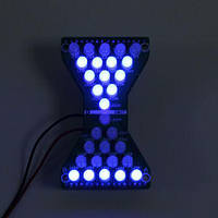Електронний конструктор, набір для паяння «Пісочний годинник» Blue LED