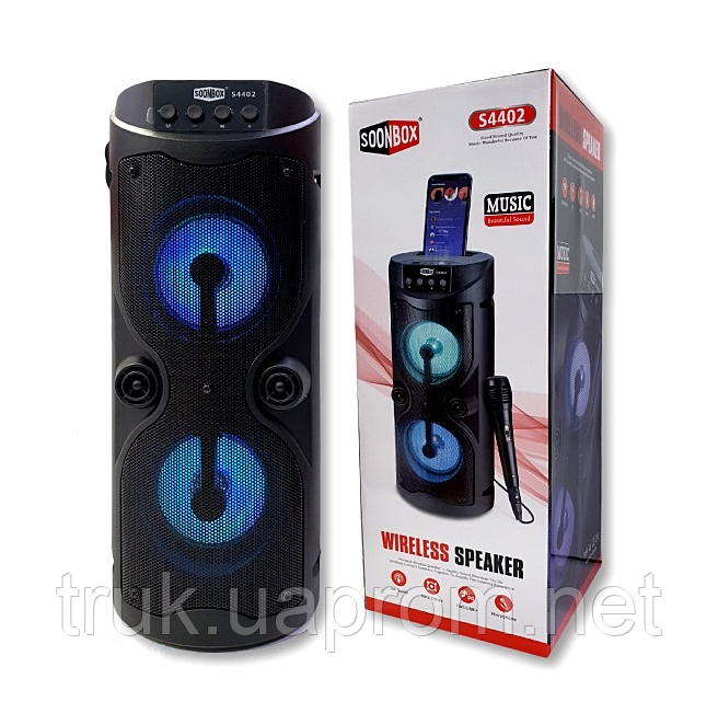Колонка музыкальная портативная Bluetooth Soonbox S4402 (ID#1713454285 ...