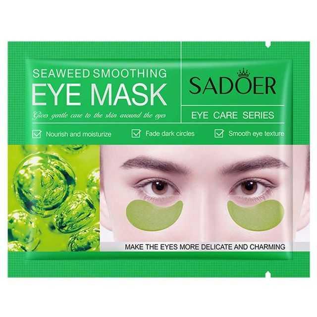 Гідрогелеві патчі для очей із вослями від набряків SADOER Seaweed Shining and Smoothing Eye Mask (7.5г)