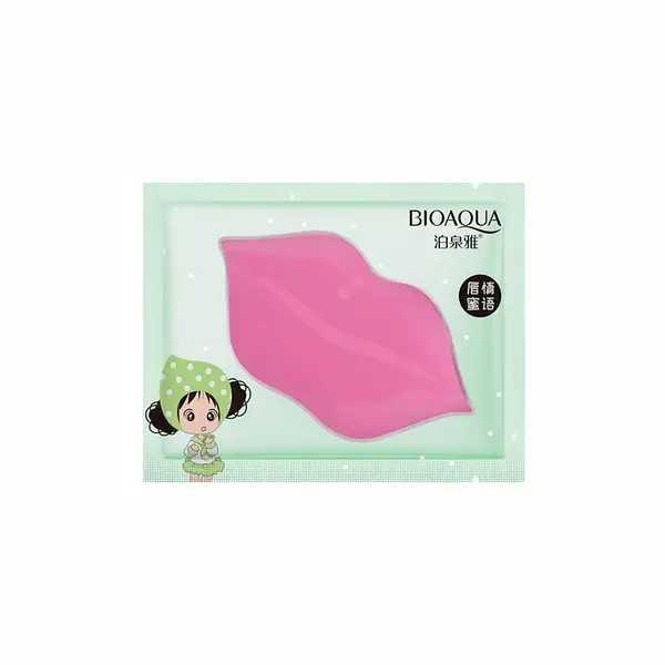 Гідрогелеві патчі для губ з лаймом BIOAQUA Collagen Lip Mask Lime (8 г)