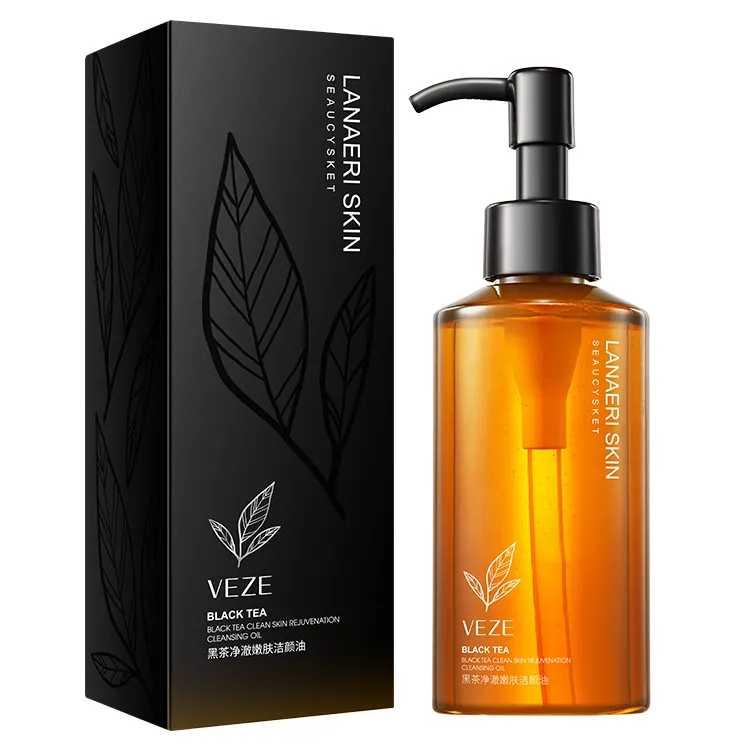 Олія для видалення макіяжу з екстрактом чаю VEZE Black Tea Clean Skin (150 мл)
